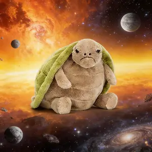 This adorable plush Timmy turtle toy makes a perfect birthday gift. Its soft texture makes it a comfortable companion for your cat. Great for hugging and giving as a gift to friends.