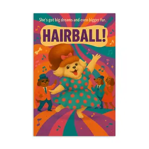 Hairspray Poster Parody Postcard – Hairsniff – Funny 4x6 Broadway Card