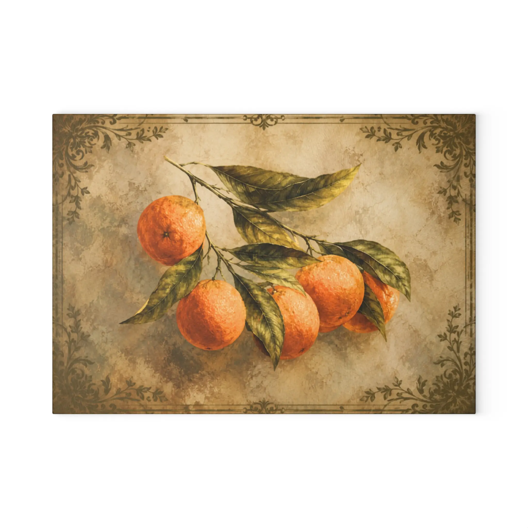 Vintage Amalfi Citrus Glass Board