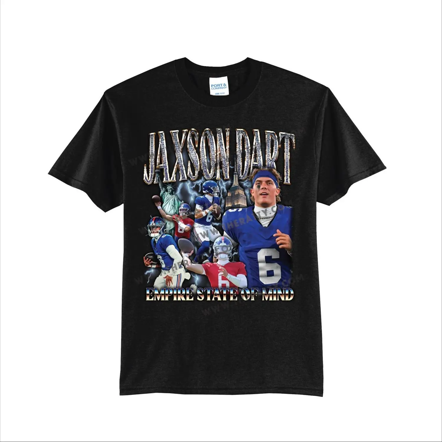 Jaxson Dart Tee, Boys Clothing, Youth Graphic Top, Football Fan Jersey, Retro Sports Tee, Streetwear Top, Game Day Apparel, Shirt for Adult and Youth