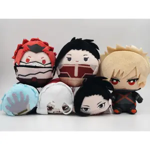 My Hero Academia Anime Bakugou Katsuki Shigaraki Tomura Yaoyorozu Momo Kirishima Eijirou MHA Plush Keychain Toys