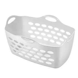 Mainstays Rectangular Flex Laundry Basket, 2 Pack