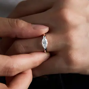 A Unique Horus Eye Armor Ring with A Horse Eye-shaped 5*10 Moissanite In Pure S925 Silvery, Suitable for Both And. It Weighs 5.7g And Is Perfect As A Gift for Your Mother, for Her, for Birthdays, EngaSynthetic Gemstoneents, Christmas Thanksgiving Day