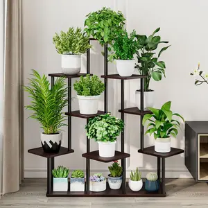 Plant Stand 5/6/7/9 Tier Indoor Metal Flower Shelf for Multiple Plants Corner Tall Flower Holders for Patio Garden Rack Organiser Pot plant stand