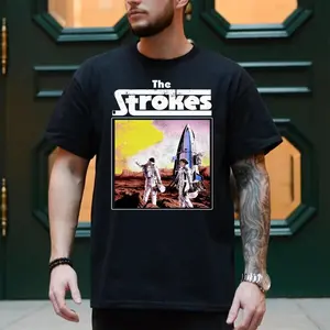 Vintage The Strokes Band T-Shirt: Unisex Cotton Tee