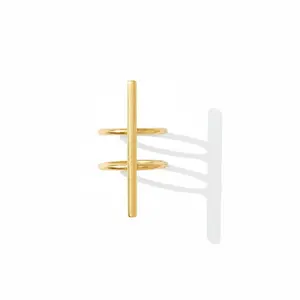 Double Band Bombshell Ring