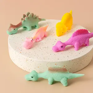 Sticky Catapult Dinosaur Finger Turkey Slingshot Stress Relief Creative Prank Fun Toy for Children and Students Gift