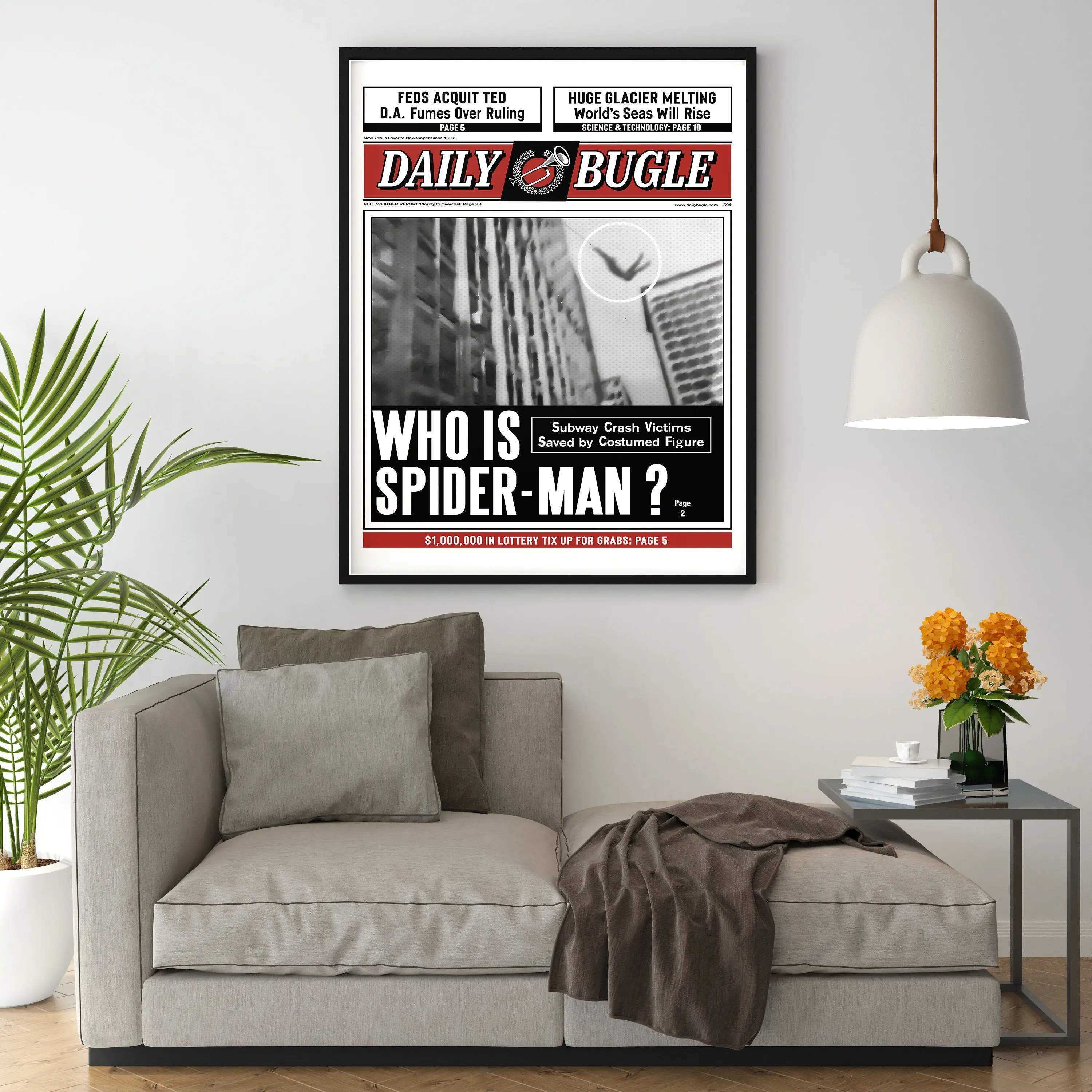 Spiderman Vintage Poster No Frame| Spiderman Newspaper Poster| Movie Poster| Spiderman Wall Art Spiderman Vintage Poster No Frame| Spiderman Newspaper Poster| Movie Poster| Spiderman Wall Art