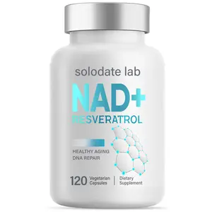 NAD+ 1000mg Supplement with Resveratrol | NMN Alternative for Energy & Healthy Aging | High Potency NAD Booster | Third-Party Tested Anti-Aging Support