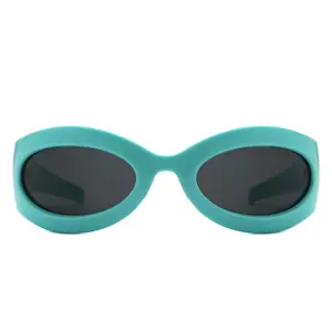 Goggles Sunglasses Women Men Retro Oval Sunglasses Girls Boys Sunglasses