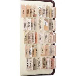 Laminated Bible Tabs (Large Print, Easy to Read), Bible Journaling Supplies, Bible Book Tabs, Christian Gift, 66 Bible Tabs for Old and New Testament, 11 Blank Tabs-Cappuccino Theme