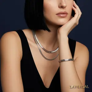 LG060 NK Chain 4.5mm/6.5mm Necklace/Bracelet