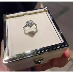 Cake Ring Box Surprise Ring Reveal Proposal Ring Case Engagement Ring Holder Creative Cake Shape Ring Box Romantic Gift
