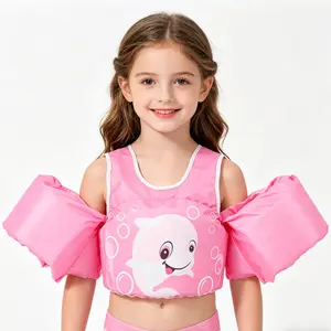 Toddler Swim Vest, Kids Life Jacket Vest, Swim Aid Floats For Swimming Pool, Learn To Swim For 25lbs To 55lbs Toddlers