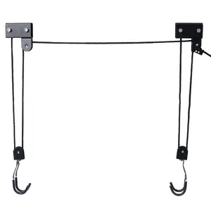 Hardware Kayak Hoist Quality Garage Storage Canoe Lift with 125 lb Capacity Even Works as Ladder Lift