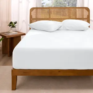 Bare Home Organic Cotton Jersey Fitted Sheet