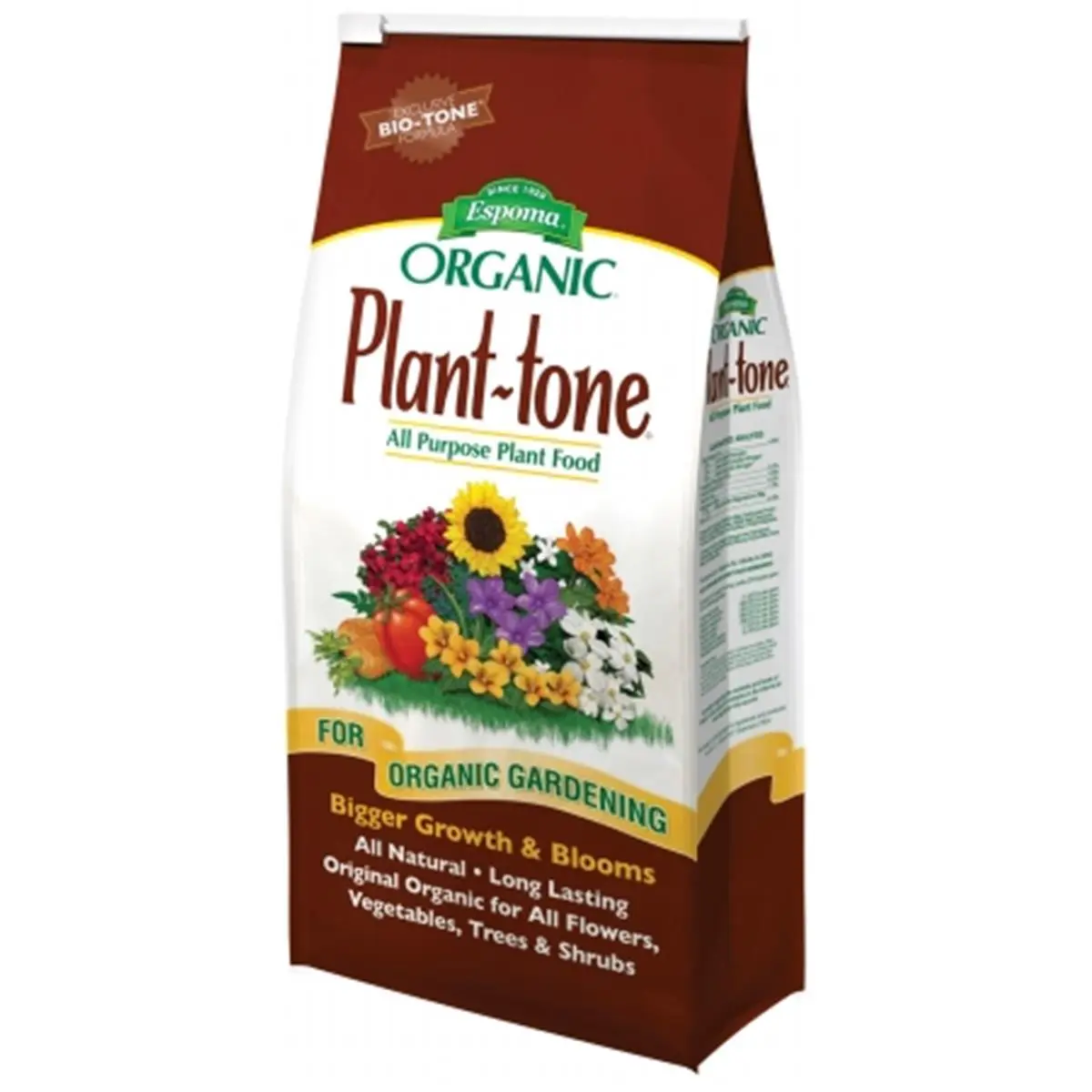 Espoma 36 lbs All-Natural Garden Plant Fertilizer - Proprietary Blend of Beneficial Microbes, Bio-Tone Formula, Microbes Boost, Enhances Growth and Health