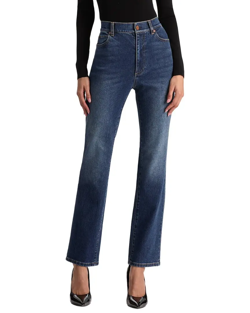 alice + olivia Rich Slim Fit Jean
