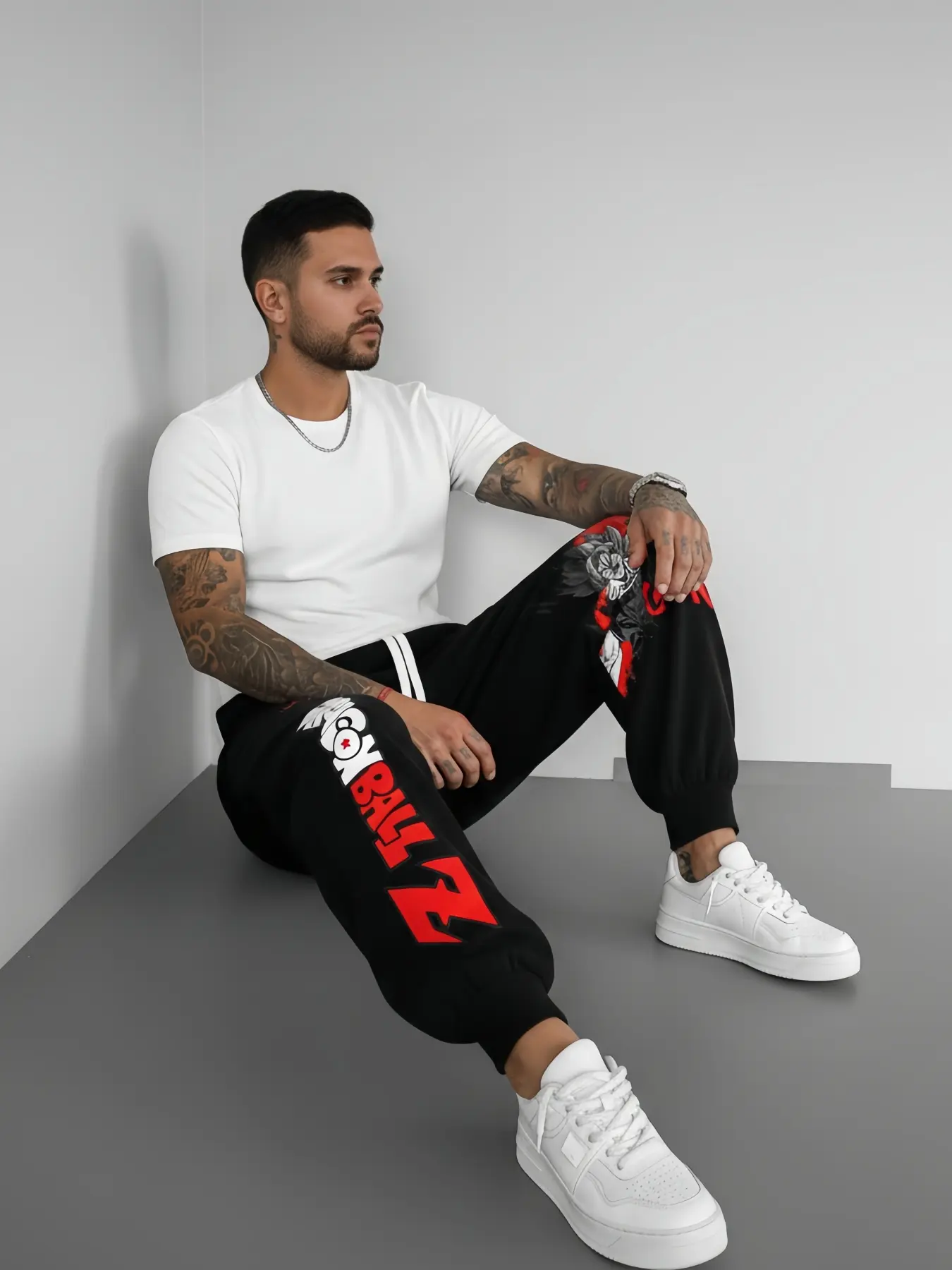 Men's Joggers Pants with Deep Pockets, Women's Stylish Skinny Jogger Pants with Drawstring Waist, High Quality Fitness & Casual Streetwear, Banded Bottom Sweatpants