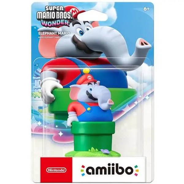 Toys to Life: Nintendo amiibo - Super Mario Bros. Wonder Series - Elephant Mario  [GAMES ACCESSORIES] Universal Game