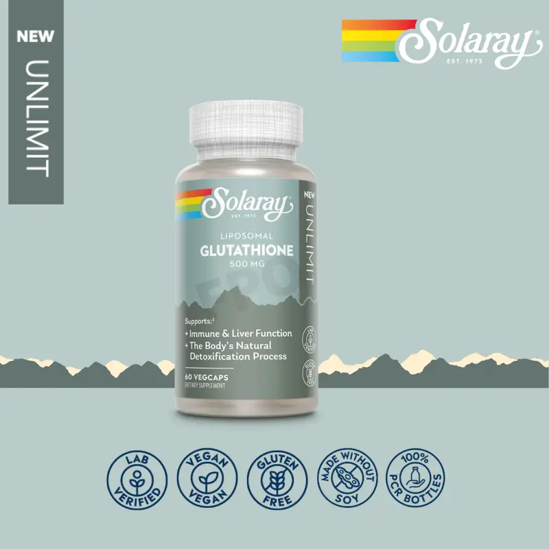 glutathione solaray Solaray L-Glutathione 50 MG main image 1