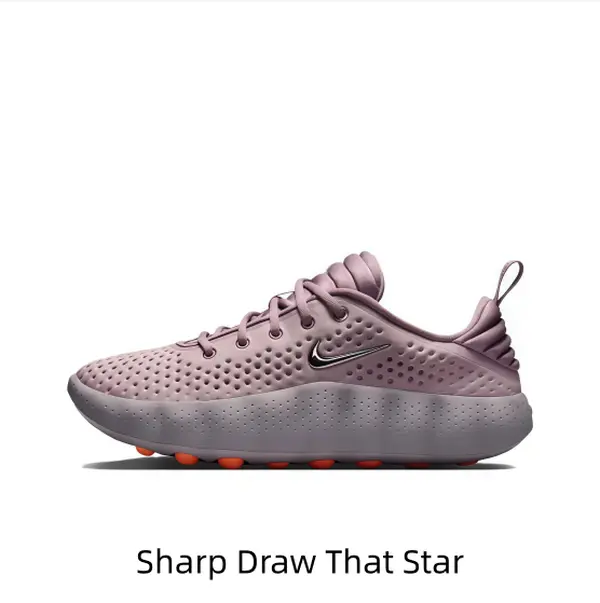 2-tone Hollow Leisure Footwear Full-surface Ventilation Matte Finish Trendy Pastel Shade Multi-scene Daily Lifestyle Sneaker