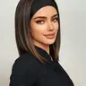 Short Straight Headband Style Wig, Synthetic Glueless Natural Look Easy Throw on Go for All Seasons Synthetic Fiber Wig, Synthetic Wigs