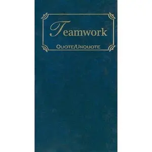 USED-Teamwork: Quotes of Inspiration by Books, Applewood (Hardcover)