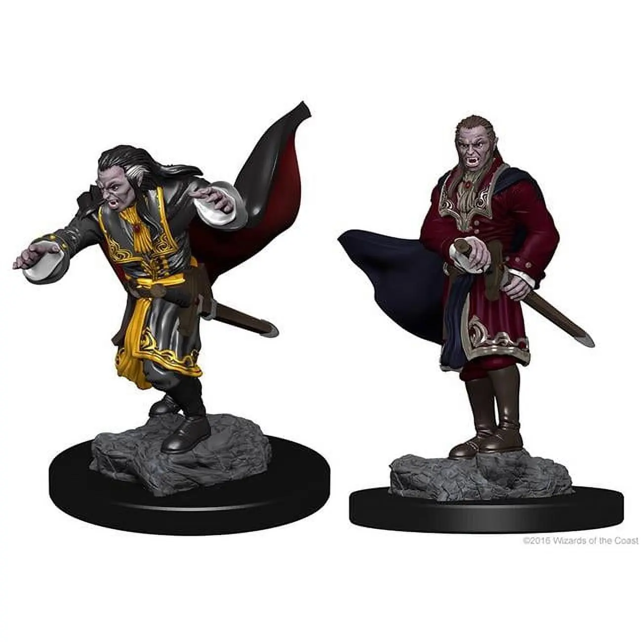 WizKids WZK72565 Dungeons & Dragons (D&D) Nolzur's Marvelous New Unpainted Vampire Plastic Miniatures W1, Home Decor Statue Figurine, Collectible