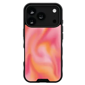 Smartish® Ethereal Flow iPhone Case | Gripmunk Slim MagSafe - Gripzilla Armor MagSafe · Wallet Slayer Card Holder | Abstract Art Design Lava Lamp, Cotton Candy| Drop Tested 6FT | Cute Aesthetic Y2K Gift for Him Her Women Teen Girls | iPhone 13–17