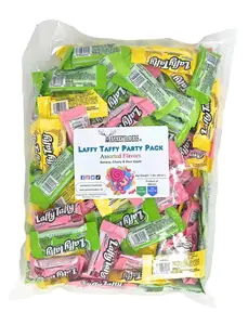 Laffy Taffy Party Pack Assorted Flavors 3 Pounds Bulk Sour Apple Cherry Banana Chews with Jokes Perfect for Parties Pinatas & Themed Gatherings