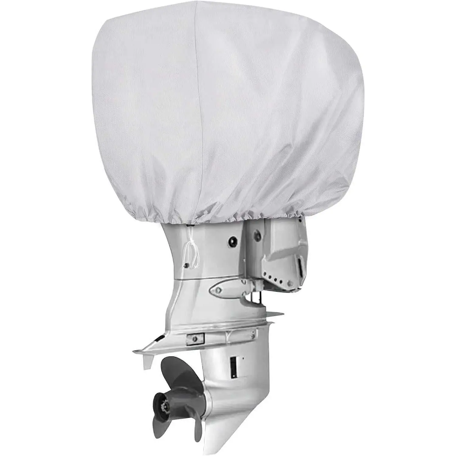 iCOVER Outboard Motor Cover Heavy Duty 600D Waterproof Engine Hood Covers, 23" DX13.5 WX16.5 H DL260808A29