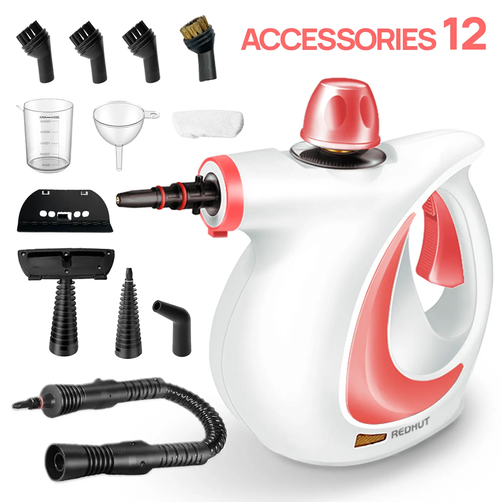 Steam Cleaner 01-Red