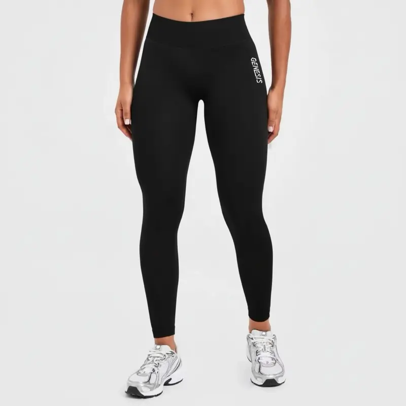 GENESIS Seamless Compression Sculpting Gym Leggings Breathable Shaping Glute Lifting Waist Snatching High-Waist Workout Leggings