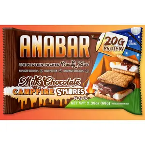 ANABAR Protein Packed Candy Bar 12 Pack