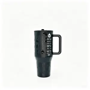 HydroJug 40oz Dark Leopard Stylish Drinkware Flask, Leak-Proof Stainless Steel Insulated Travel Cup, Keeps Drinks Cold 24H, Flasks Drinkware Bottled Portable Mug Water Bottles Tumbler Tumbler