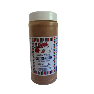 Bolner's Fiesta Extra Fancy Chicken Rub 11 Ounce Shaker Flavor Spice Garlic Mix Spicy