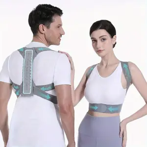 Adjustable Durable Back Aid Support, Back Support Belt, Adjustable Back Brace, Back Correction Strap, Waist Training Belt, Fitness Accessories Benefits for Men & Women, Body Care Product, Hunchback Aligner, Waist Trainer Belt, Waist Trainer Corsets