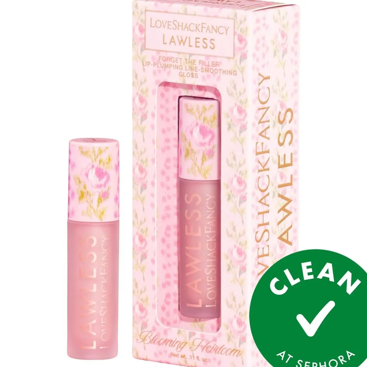LAWLESS Forget The Filler Lip Plumper Line Smoothing Gloss
