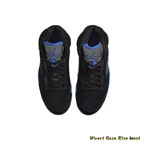Retro Basketball Sneakers in Racer Blue Colorway