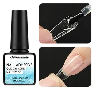 OsNailmall  Nail Tips Gel Glue Adhesive Fake Nails, Nail Tips Art, Nail Art Diy, Nail Art Supplies, Long Lasting Soak off UV Gel Nail Polish, Manicure Products for Nails