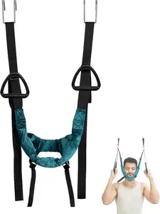 Cervical Traction Relaxation Belt Adjustable Household Door Hanging Easy Installation Material Wear resistant and Anti manufacturing Comfortable and Adjustable Design Suitable
