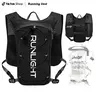 Runlight Zippered Hydration Vest with 1.5L Water Bladder - Lightweight Breathable Athletic Running Backpack, Adjustable Hiking Sports Gear