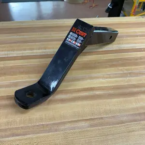 Heavy-Duty Lifted Truck Receiver Hitch, Universal Fit for Pickup Truck Towing, High-Strength Steel Trailer Receiver Adapter