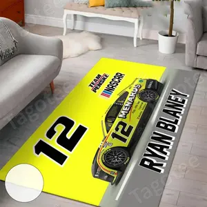 Nascar Ryan Blaney 12 Area Doormat