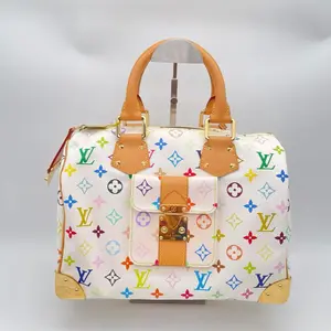 Pre-owned Louis Vuitton RL White Multicolor Speedy 30 21199101