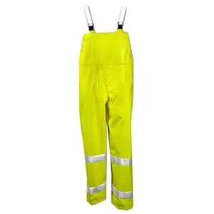 Tingley Rubber O53122.LG Large PVC On Polyester Overall- Fluorescent Lime Yellow