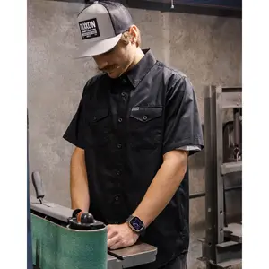 WorkForce Short Sleeve Work Shirt - Black