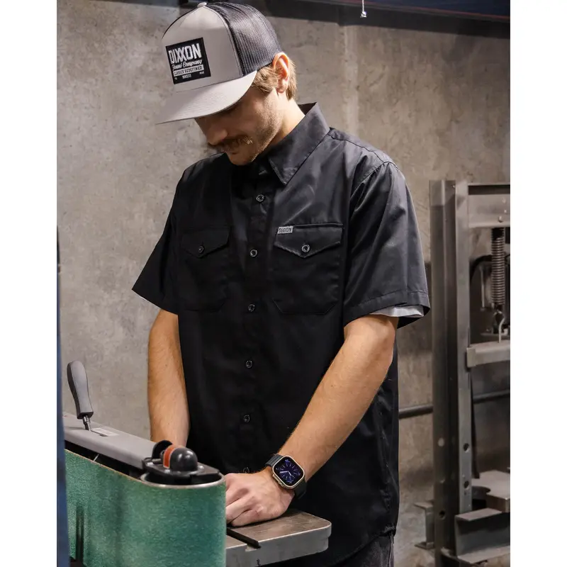 WorkForce Short Sleeve Work Shirt - Black