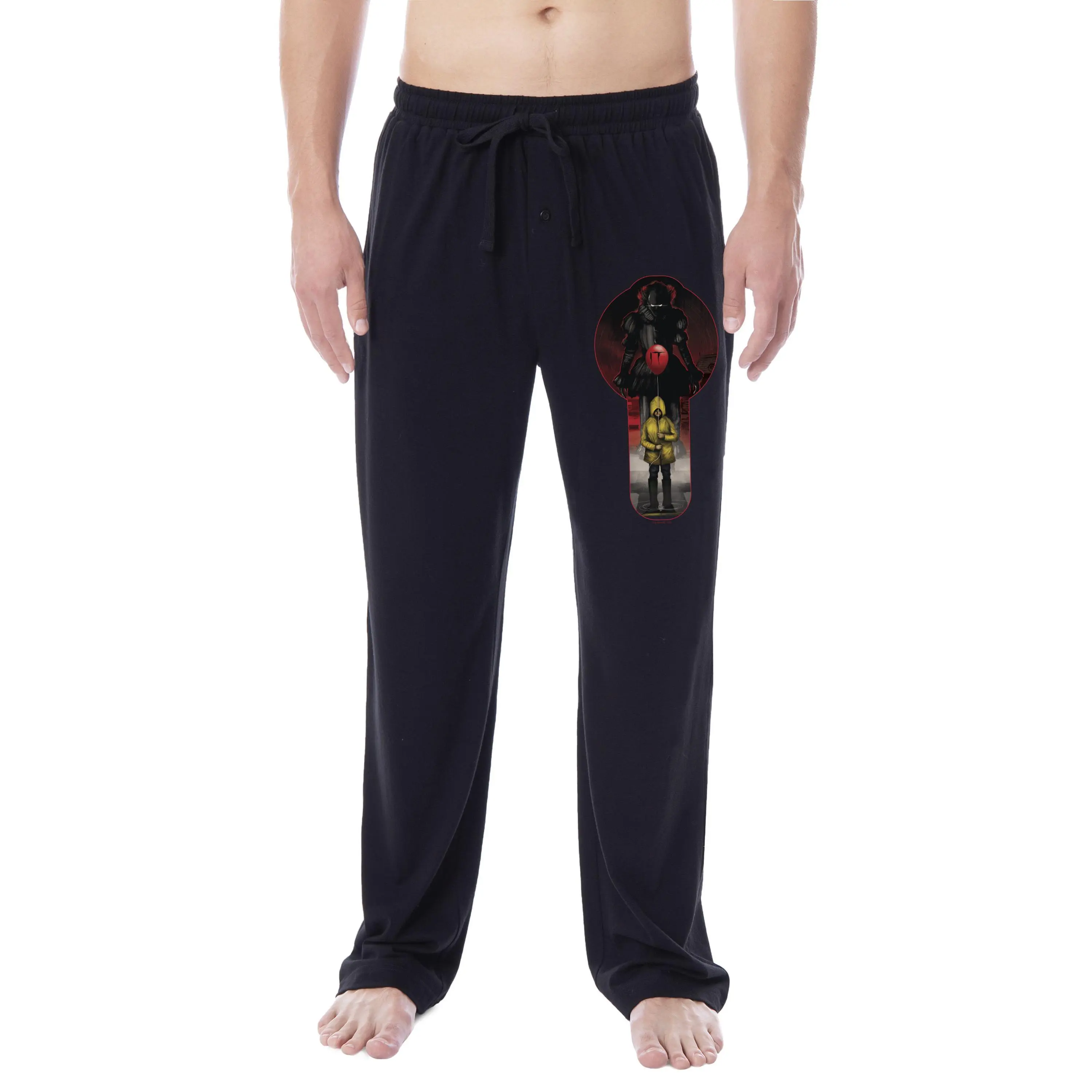 IT The Movie Mens' Film Pennywise Clown Georgie Sleep Pajama Pants